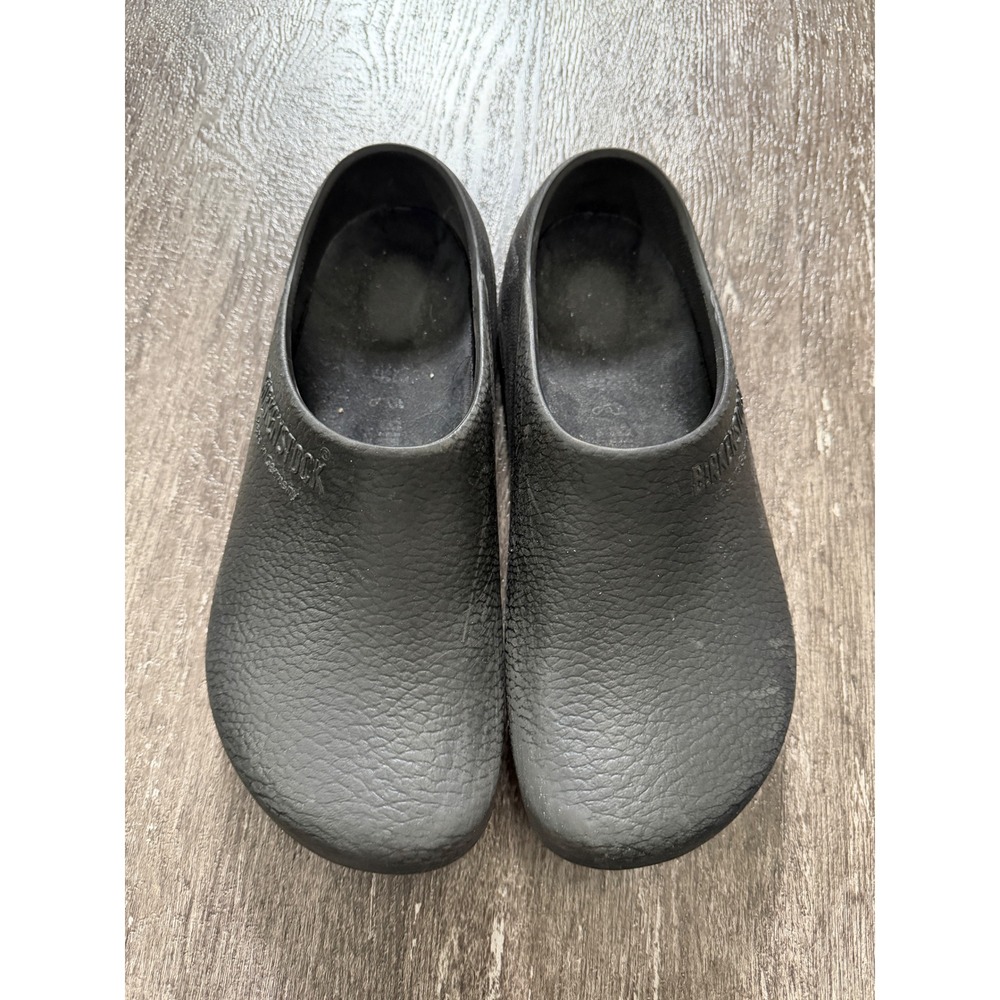 Birkenstock Men's Black Slip On Clogs Shoes Made in Germany Size 43 EU / 10 US - Picture 3 of 9